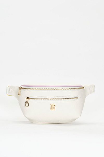 Pierre Cardin Floater White Γυναικεία τσάντα μέσης 05PO22Y1542
