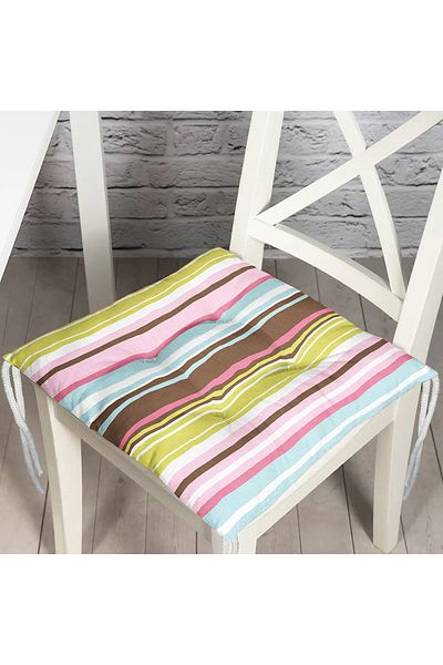 Realhomes Real Homes Digital Printed Fluffy Chair Cushion 40x40