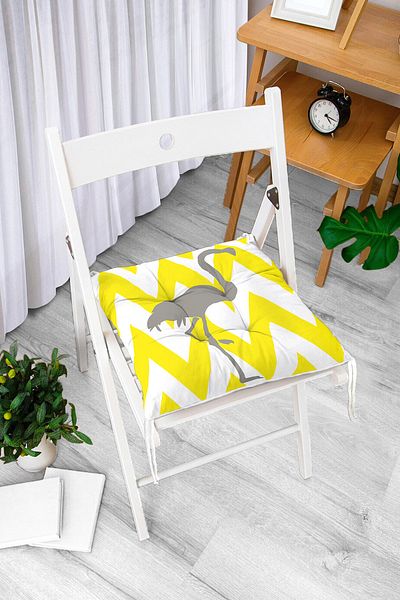 Realhomes Custom Design Digital Printed Pouf Chair Cushion