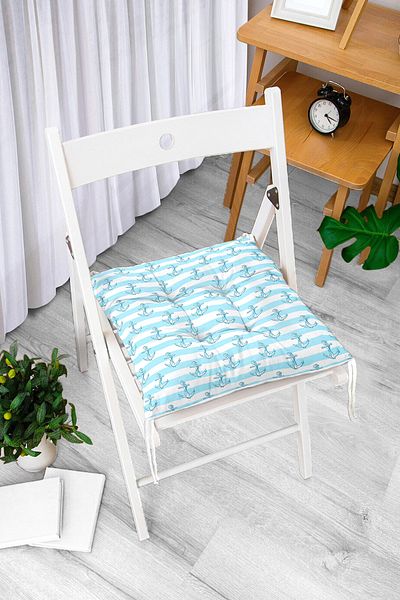Realhomes Pernă de scaun cu puf imprimată digital cu design personalizat