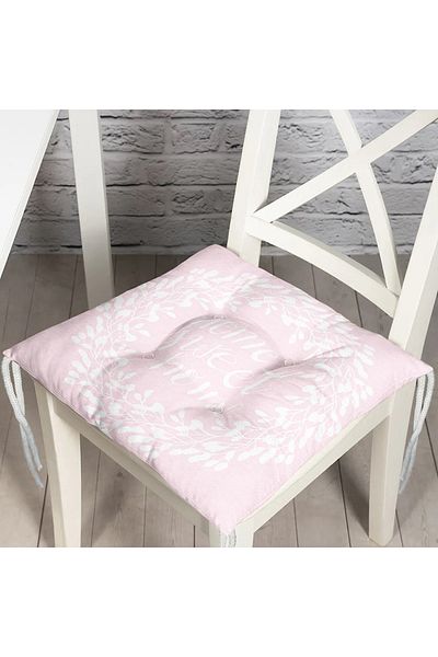 Realhomes Home Sweet Home Digital Printed Pofidic τετράγωνο μαξιλάρι καρέκλας