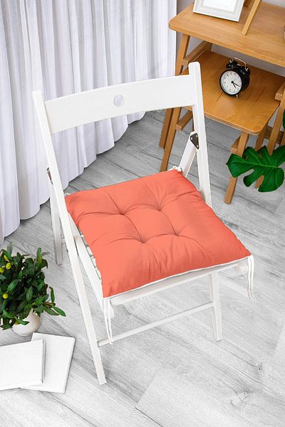 Realhomes Digital Printed Coral Chair Cushion - Pofidik