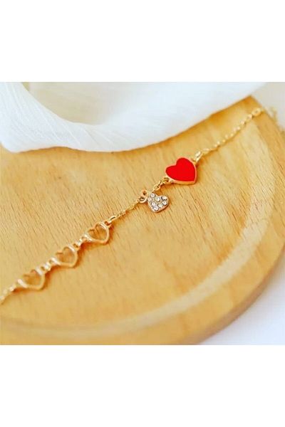 KaVin Atelier Heart Chain Bracelet for Valentines