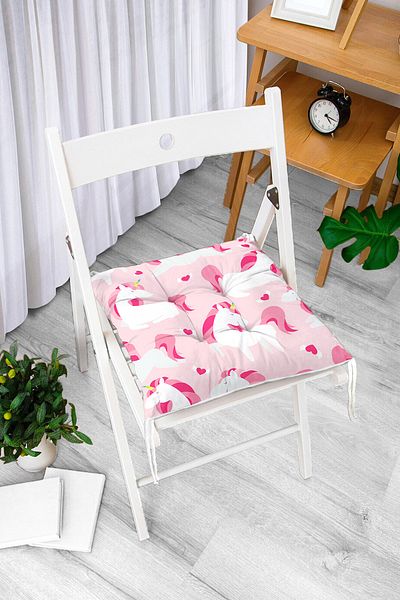 Realhomes Custom Design Digital Printed Pouf Chair Cushion