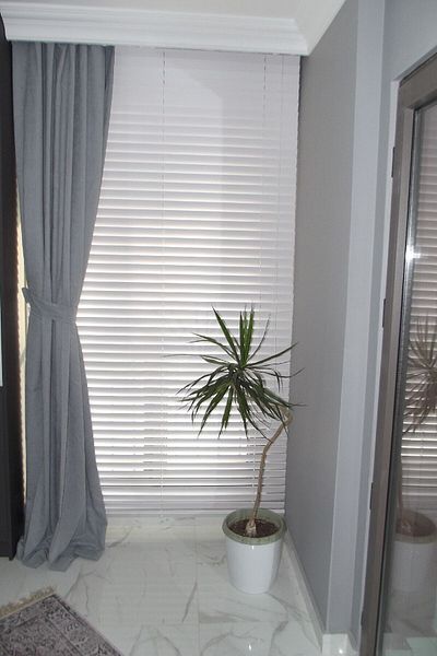 TülEvi Honeycomb Velvet Textured Background Curtain with Flat Stitching Extraforcing Gathering 140x260