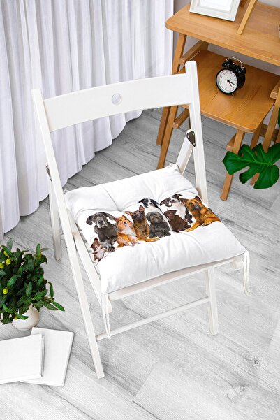 Realhomes Različiti jastuci za stolice sa digitalnim štampanim uzorcima pasa,...