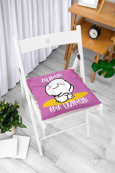 Realhomes Digitalno štampana moderna stolica "You Are Cruel and You Are Neede...