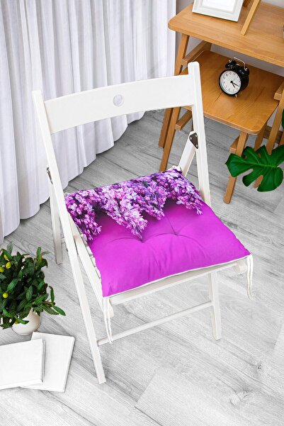 Realhomes Jastuk za modernu pufnu stolicu sa digitalnim štampanim motivom lju...