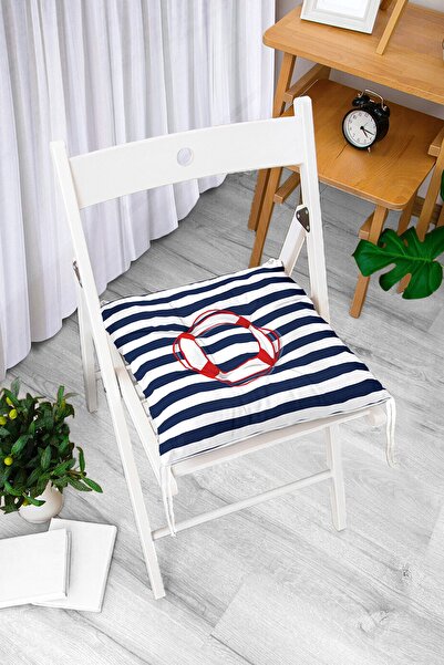 Realhomes Digitalno štampani moderni mekani jastuk za stolicu sa šarenim geom...