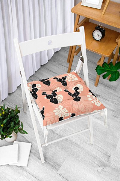 Realhomes Digitalno štampani moderni mekani jastuk za stolicu sa uzorkom list...