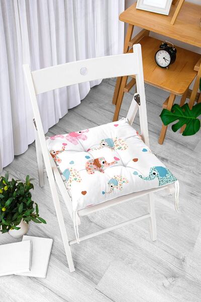 Realhomes Sevimli Filler Dijital Baskılı Özel Tasarım Modern Pofidik Sandalye...