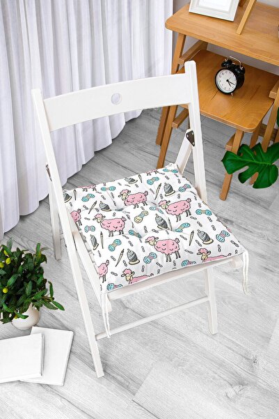Realhomes Slatki motiv roze ovce, digitalno štampani, specijalni dizajn, mode...