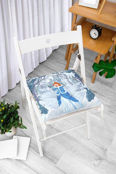 Realhomes Perna scaun puf imprimat digital Cinderella Princess