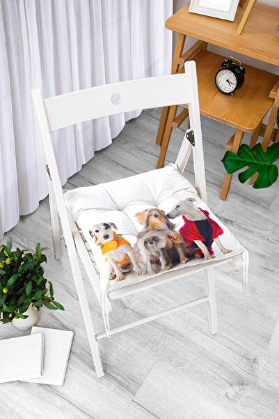 Realhomes Različiti jastuci za stolice sa digitalnim štampanim uzorcima pasa,...