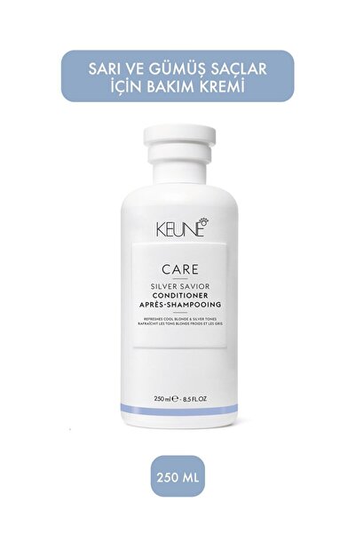 Keune Care Sılver Savıor Condıtıoner 250 ml Sarı, Gümüş, Beyaz Saçlar Için Mo...