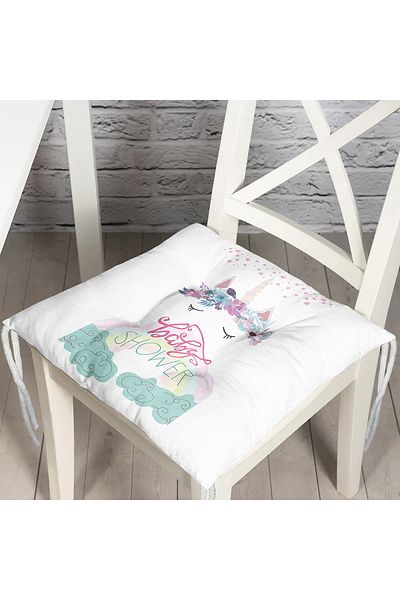Realhomes White Baby Shower Special Design - Children's Room, Fluffy Chair and Cushion