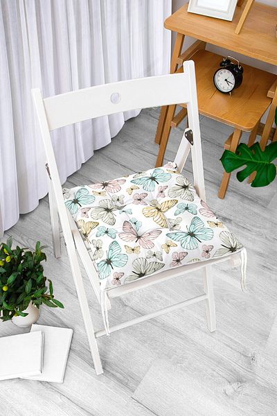 Realhomes Custom Design Digital Printed Pouf Chair Cushion