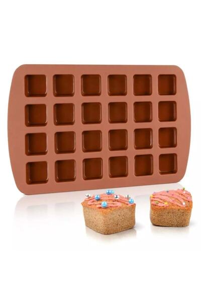 Siliko World Silicone Soap Candle Muffin Chocolate Mold