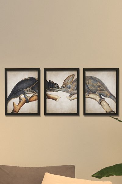 Dekor Loft Pictură de perete înrămare din pin natural Bucamelul antic care sărută