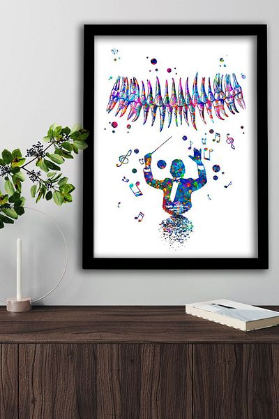 Dekor Loft Pictură de perete artistică pentru dentist