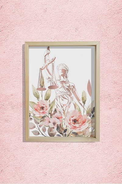 Dekor Loft Justiție Decor Avocat Artă