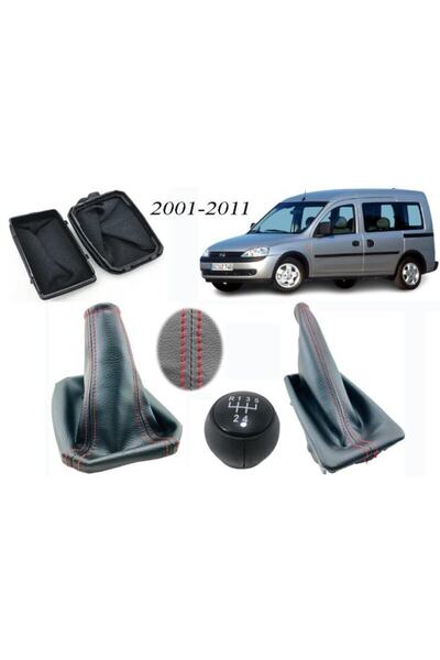 Vts Körük Opel Combo C Vites Körüğü + El Freni Körüğü + Vites Topuzu Kırmızı ...