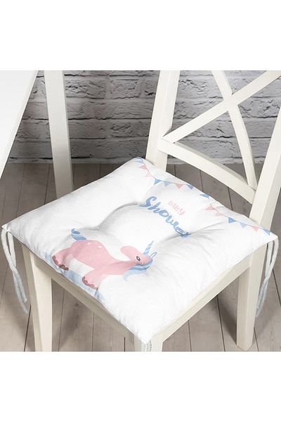 Realhomes Special Designed Digital Printed Children's Room Fluffy Chair Cushion