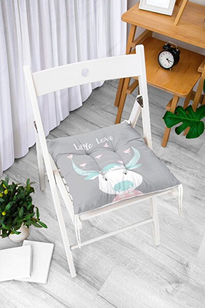 Realhomes Sivi pod Haliday i ptice, specijalni dizajn, mekana jastučnica za s...