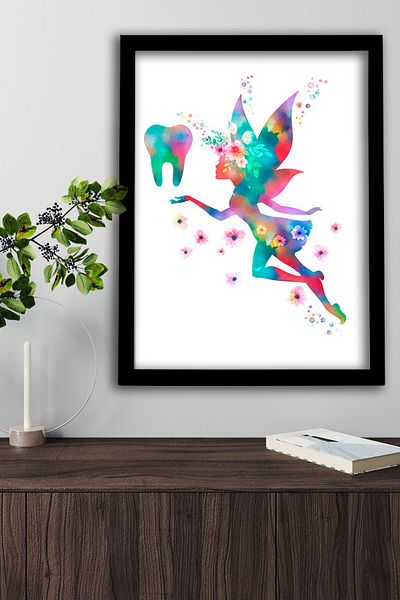 Dekor Loft Dental Fairy Child Dentist Tablou de perete