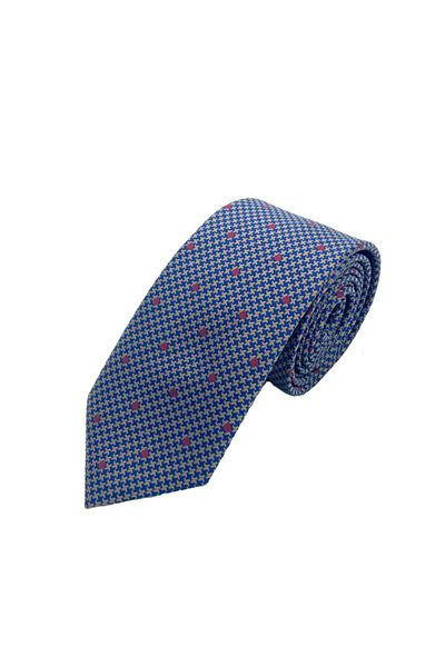 Brianze Claret Red Polka Dot Tie Handkerchief Set