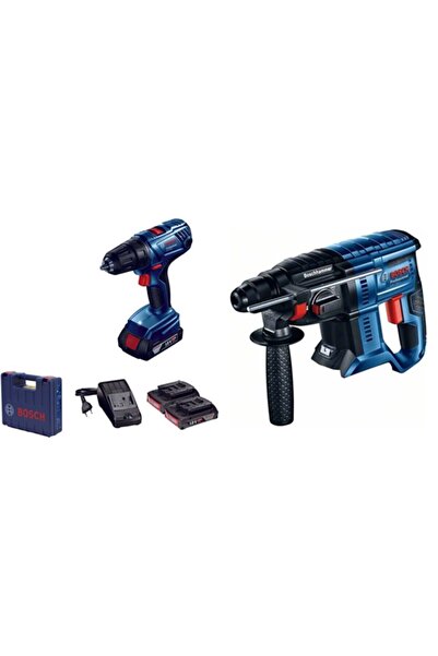 Bosch Professional Gsr 180-lı 2,0 Ah Akülü + Gbh 180-lı Kırıcı Delici Solo Ma...