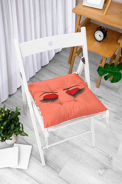 Realhomes Custom Design Digital Printed Pouf Chair Cushion