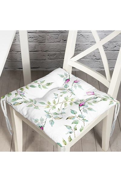 Realhomes Digital Printed Fluffy Chair Cushion
