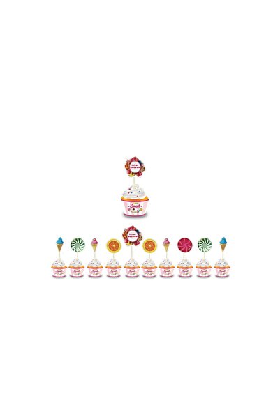 kidspartim Scobitori cu tema înghețată cu zahăr 10 bucăți