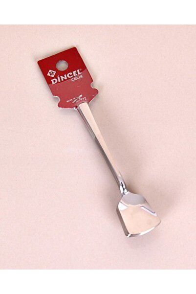 SERAMİKCİ Set of 6 Ice Cream Spoons Platinum