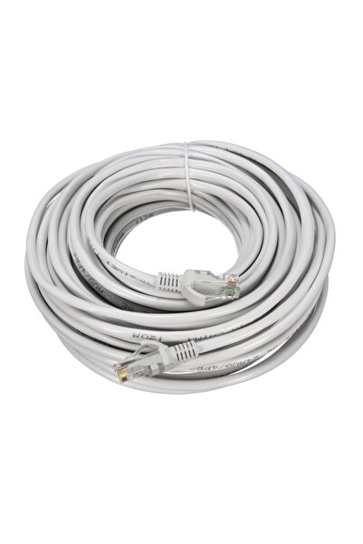 MOLIX 10 Metre Internet Kablosu Gri Cat6e Ethernet Internet Kablosu Patch Kablo 10m