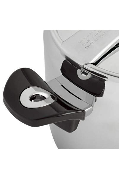 Nehir Silver Classic Pressure Cooker - 6 Lt