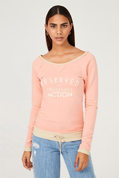 Trussardi Kadın Bağcıklı Sweatshirt