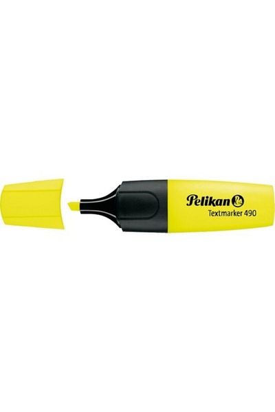 Pelikan قلم تحديد باللون الأصفر الباستيل 490 (عبوة من 10 قطع)