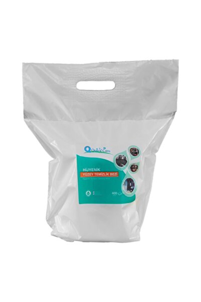QUICKCARE قطعة قماش صحية لتنظيف الأسطح معطرة بالصبار، عبوة تحتوي على 400 قطعة
