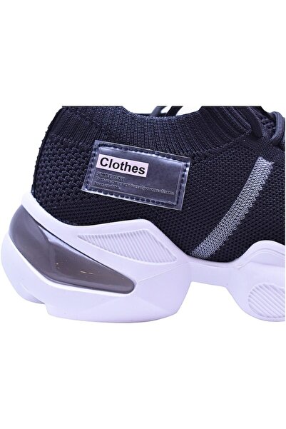 Guja Ithal Kadın Yüksek Taban Siyah Sneaker