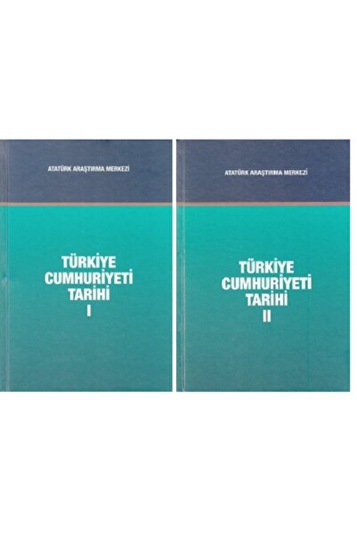 Atatürk Araştırma Merkezi Türkiye Cumhuriyeti Tarihi Cilt 1-2 2 Kitap Takım D...