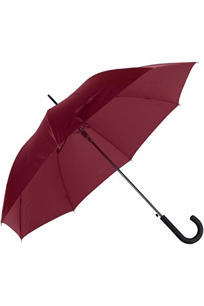 Leva House Bastonlu Bordo Kadın Şemsiye