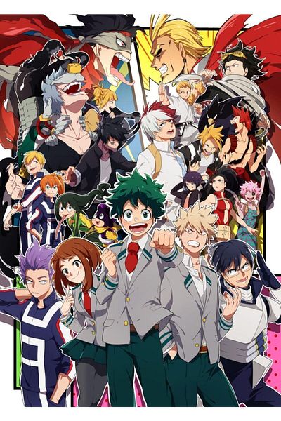 animeandyourworld Boku No Hero Academia Anime Notebook 1 قطعة تصميم خاص A4 مقاس 21*29 سم سلك غير مُبطن دفتر