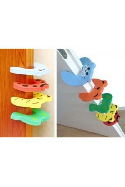 Özasya AVM Child Baby Safety Finger Protector Door Stopper Set of 4