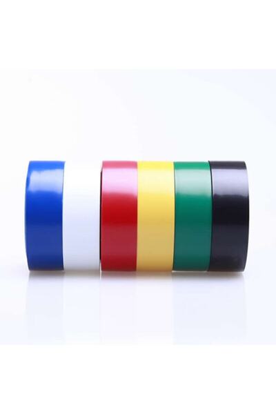 Generic Brand Bandă electrică colorată 10 bucăți Bandă izolată 10 bucăți
