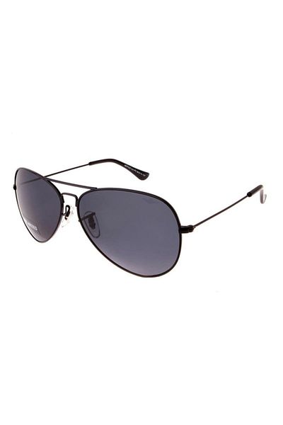 Angel Eyes Men's Sunglasses Drop Design Black Frame Black Glass