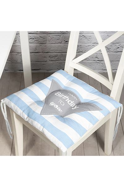 Realhomes Pernă de scaun cu puf imprimată digital cu design personalizat