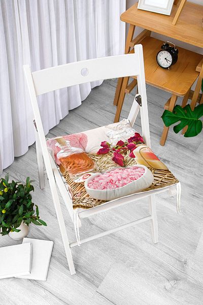 Realhomes Custom Design Digital Printed Pouf Chair Cushion