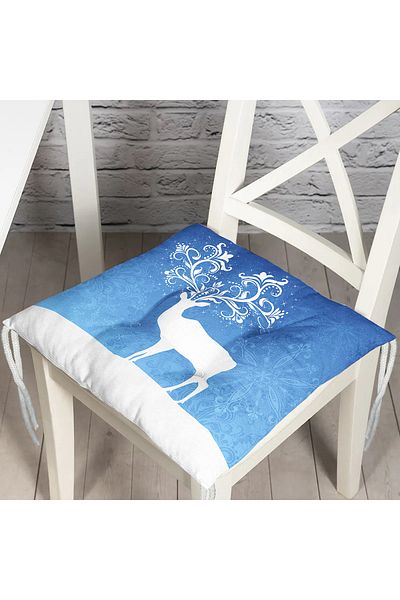 Realhomes Custom Design Digital Printed Pouf Chair Cushion